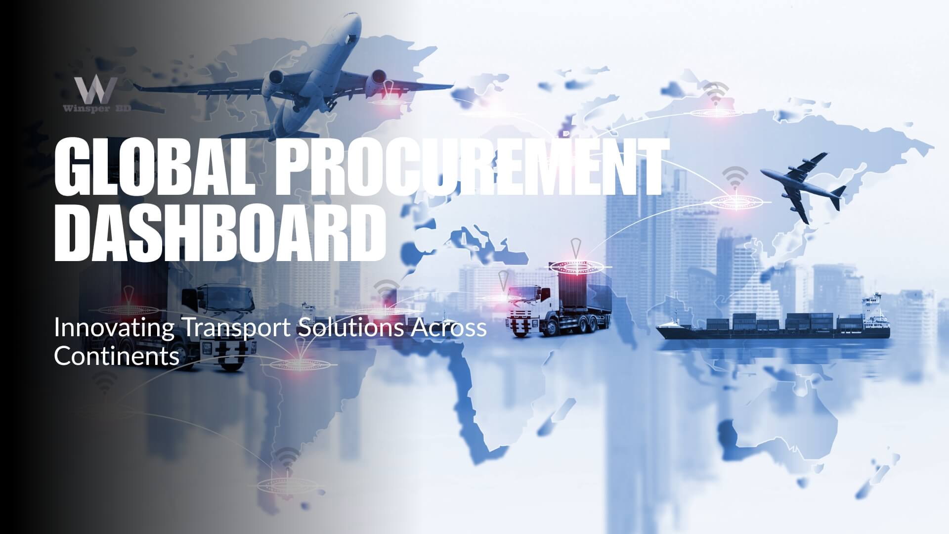 Global Procurement Dashboard Screenshot
