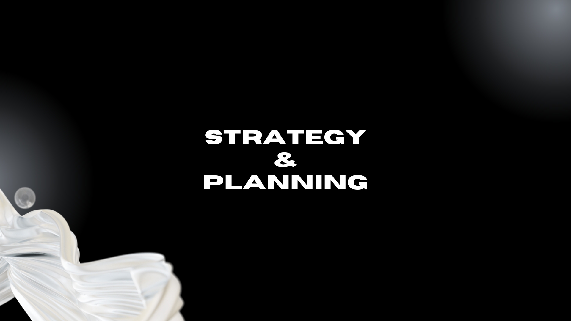 Strategy & Planning